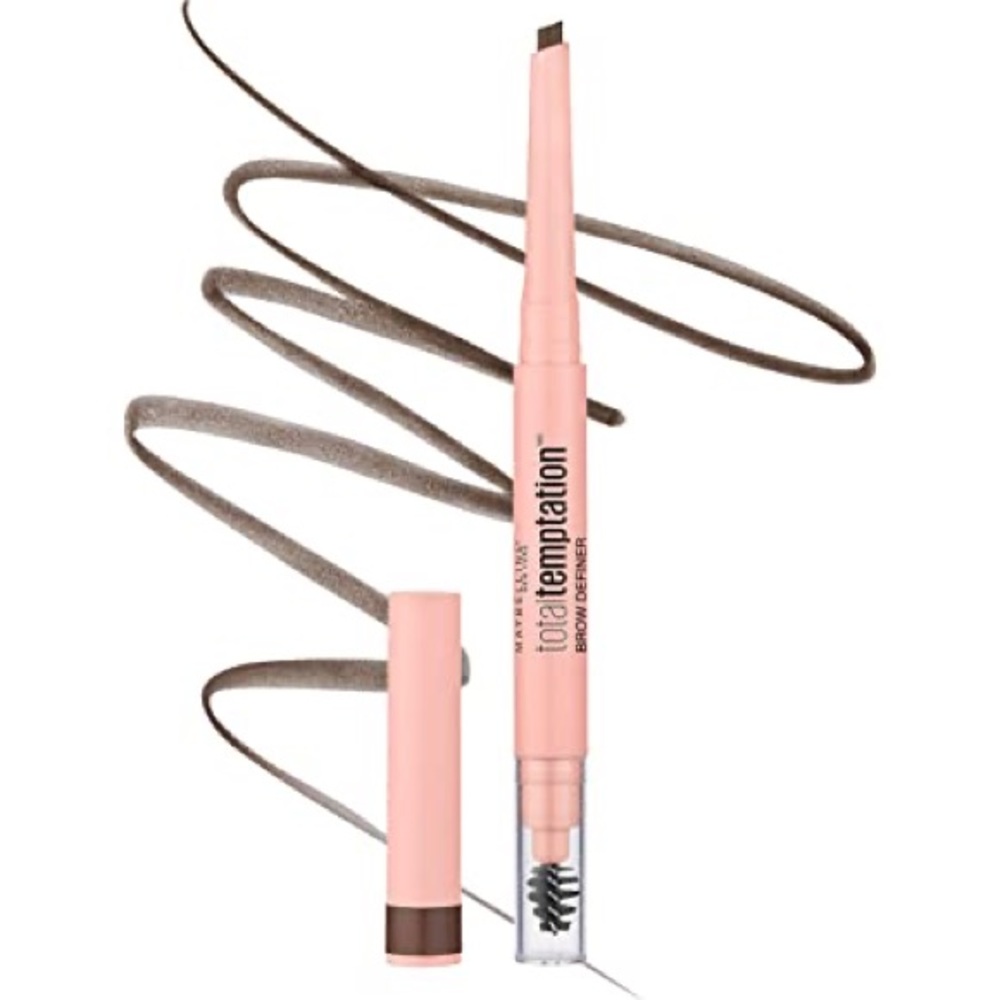Maybelline Total Temptation eyebrow definer pencil in medium brown